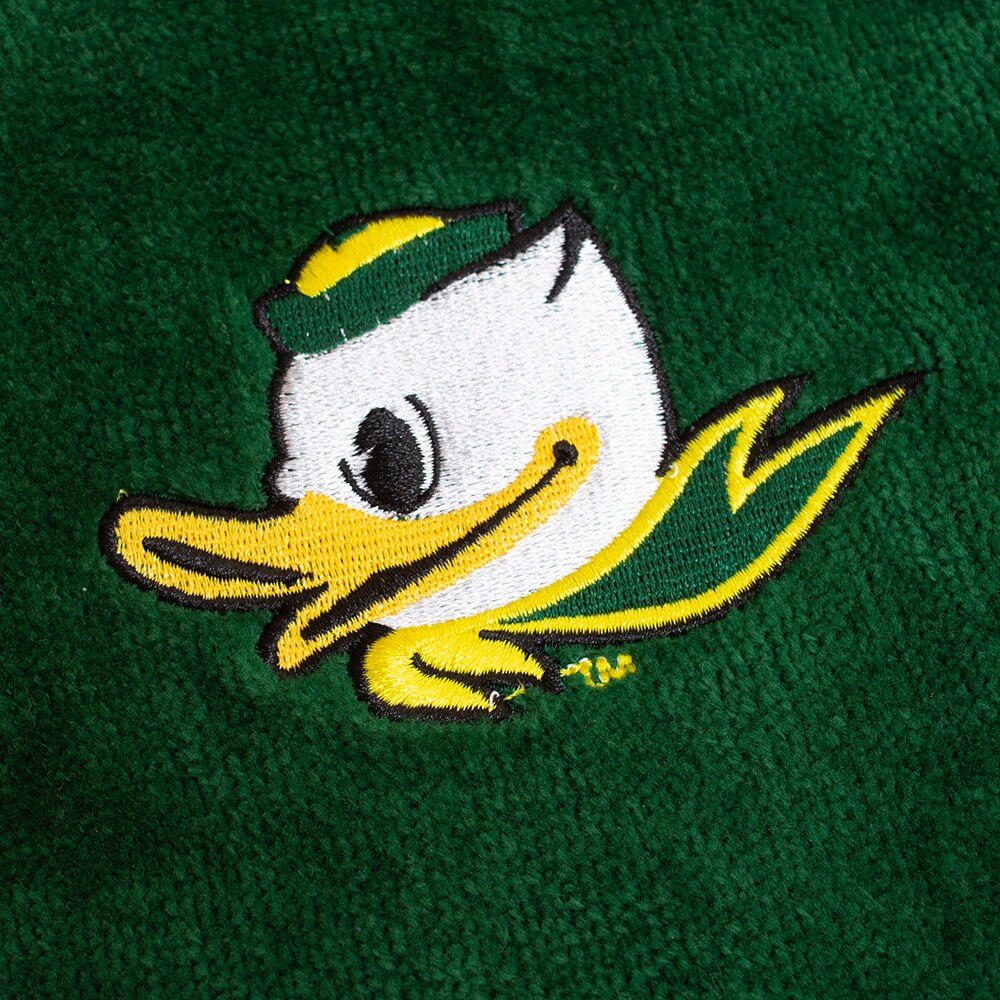 Fighting Duck, Forest Green, Embroidered, Golf, Towel, Close-up